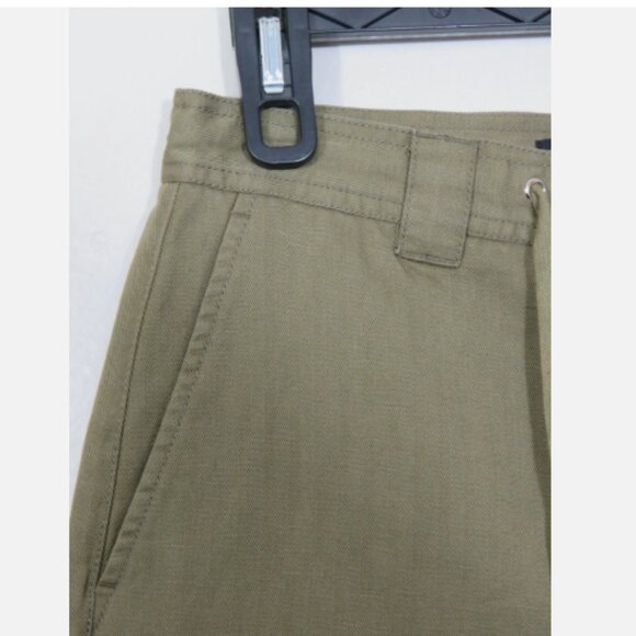 Hudson Womens Size 25 Drawstring Wide Leg Pants Green High Rise Baggy NEW - Picture 5 of 5